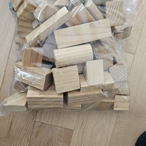 Wooden Building Blocks Set
